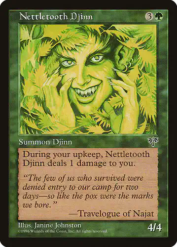Nettletooth Djinn - mir Spoiler