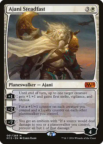 Ajani Steadfast - m15 Spoiler