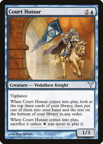 Court Hussar - dis Spoiler