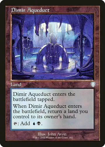 Dimir Aqueduct - brc Spoiler