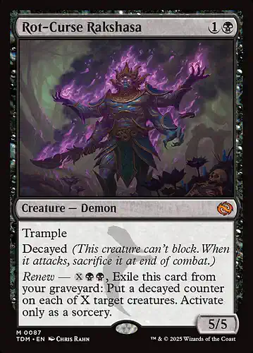 Rot-Curse Rakshasa - tdm Spoiler