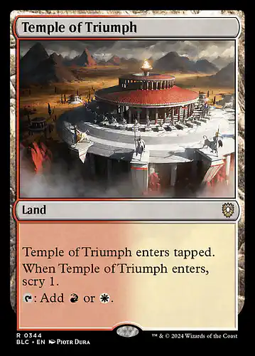 Temple of Triumph - blc Spoiler