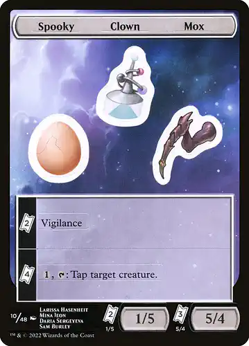 Spooky Clown Mox - unf Spoiler