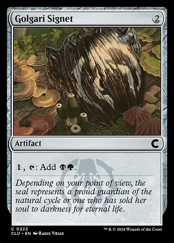 Golgari Signet - clu Spoiler