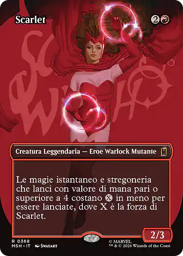 The Scarlet Witch - msh Spoiler