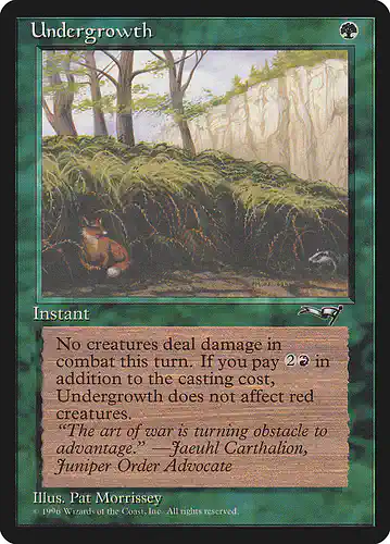 Undergrowth - all Spoiler