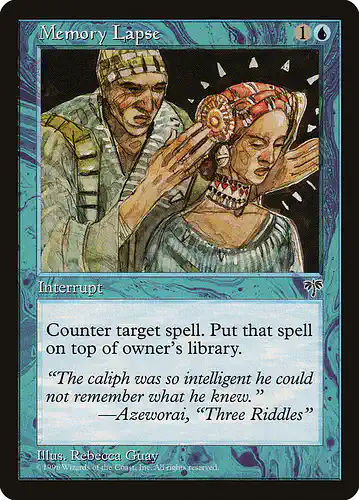Memory Lapse - mir Spoiler