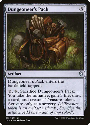 Dungeoneer's Pack - clb Spoiler