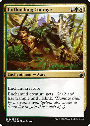 Unflinching Courage - bbd Spoiler