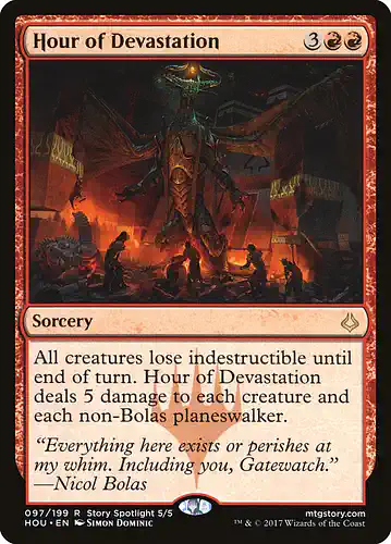 Hour of Devastation - hou Spoiler