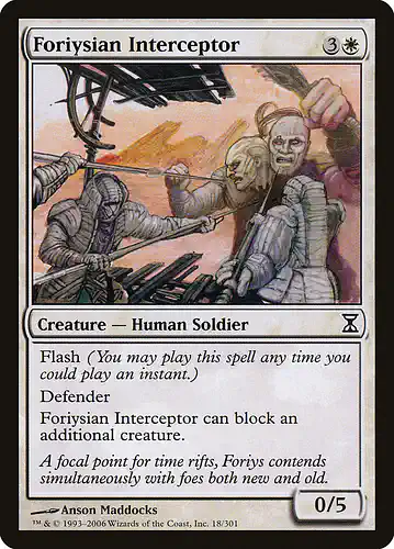 Foriysian Interceptor - tsp Spoiler