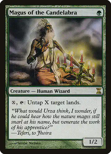 Magus of the Candelabra - tsp Spoiler