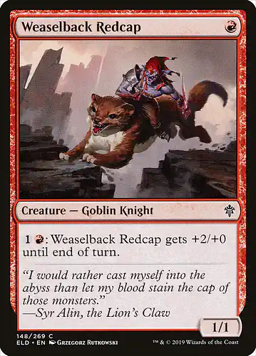 Weaselback Redcap - eld Spoiler