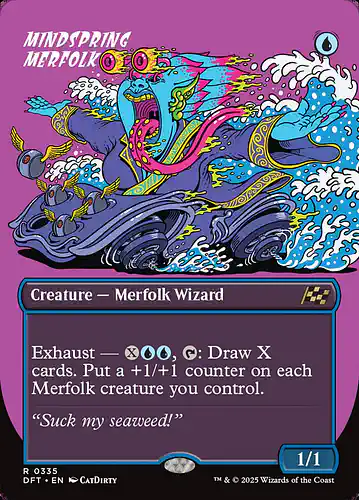 Mindspring Merfolk - dft Spoiler