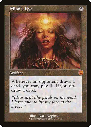 Mind's Eye - brr Spoiler
