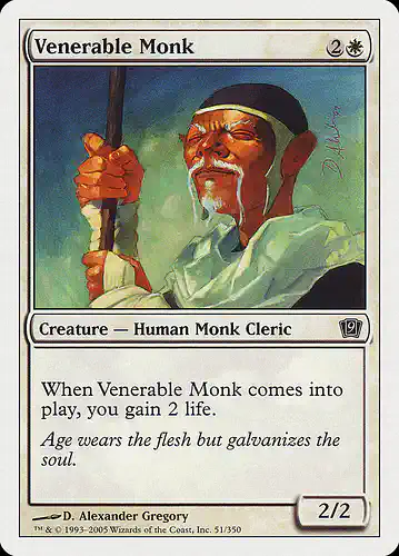 Venerable Monk - 9ed Spoiler