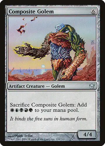 Composite Golem - 5dn Spoiler