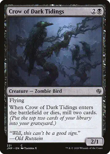 Crow of Dark Tidings - jmp Spoiler