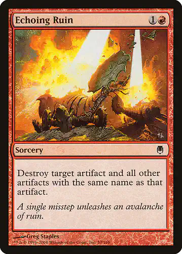 Echoing Ruin - dst Spoiler