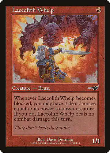 Laccolith Whelp - nem Spoiler
