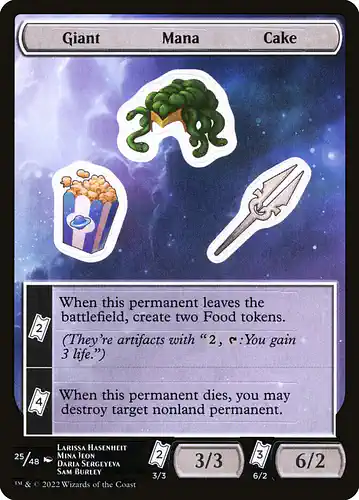Giant Mana Cake - unf Spoiler