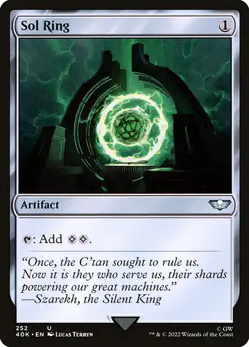 Sol Ring - 40k Spoiler