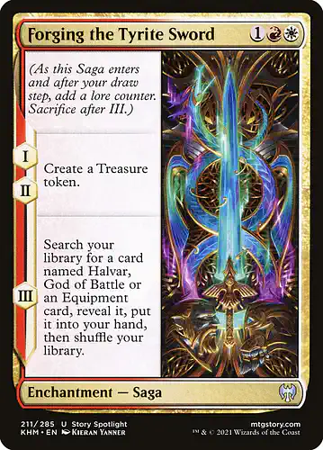 Forging the Tyrite Sword - khm Spoiler