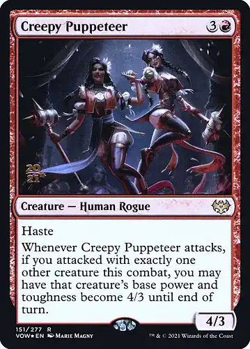 Creepy Puppeteer - vow Spoiler