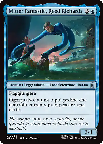 Mister Fantastic, Reed Richards - msh Spoiler