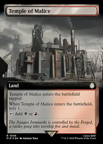 Temple of Malice - pip Spoiler