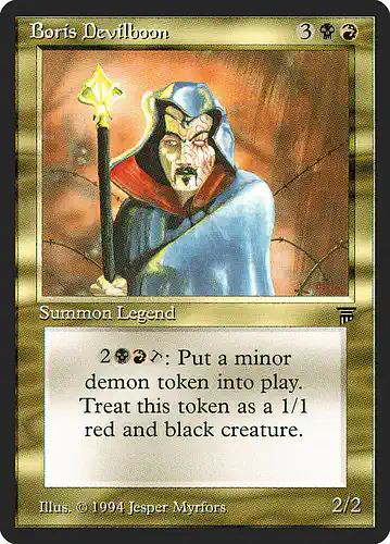 Boris Devilboon - leg Spoiler