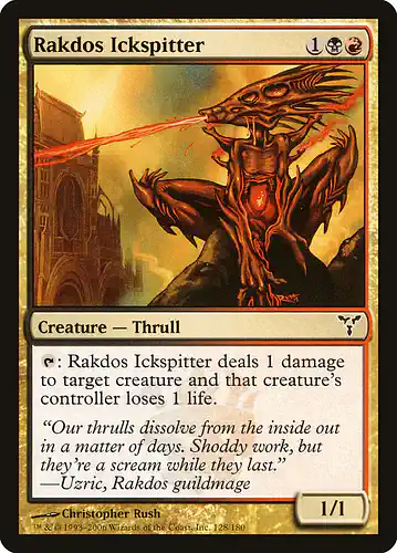 Rakdos Ickspitter - dis Spoiler