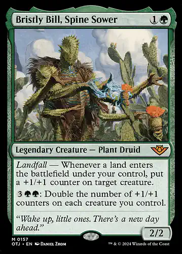 Bristly Bill, Spine Sower - otj Spoiler