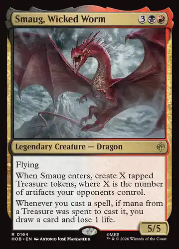 Smaug, Wicked Worm - hob Spoiler