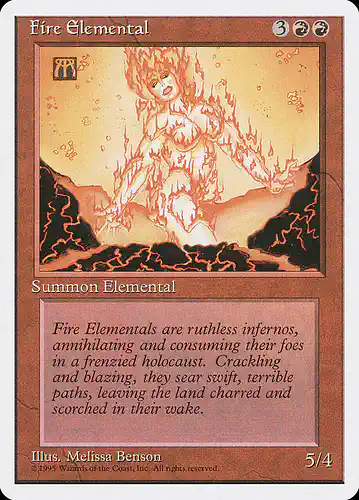 Fire Elemental - 4ed Spoiler