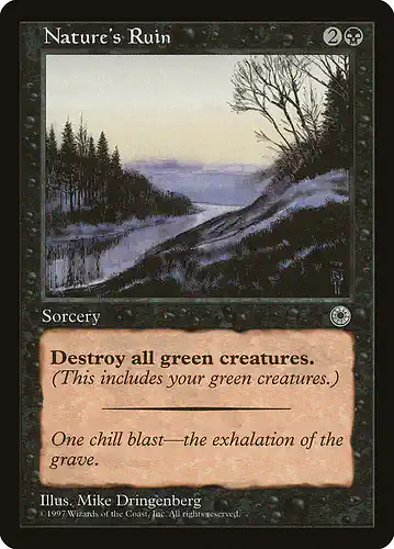 Nature's Ruin - por Spoiler