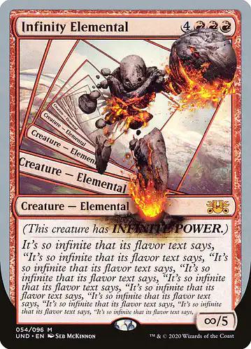 Infinity Elemental - und Spoiler