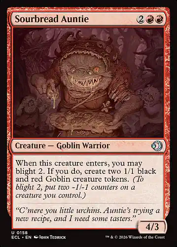 Sourbread Auntie - ecl Spoiler