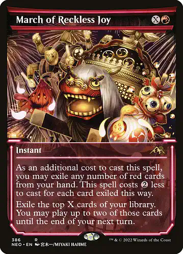 March of Reckless Joy - neo Spoiler
