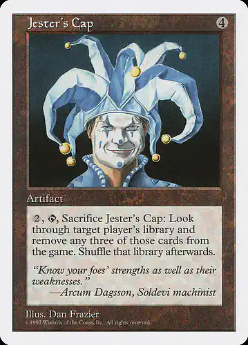 Jester's Cap - 5ed Spoiler