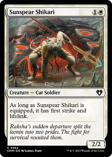 Sunspear Shikari - cmm Spoiler