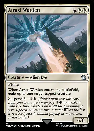 Atraxi Warden - who Spoiler