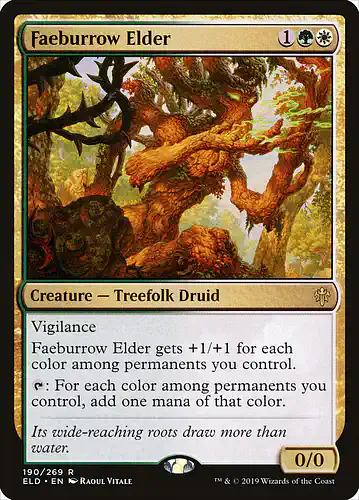 Faeburrow Elder - eld Spoiler