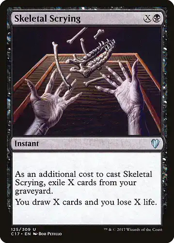 Skeletal Scrying - c17 Spoiler