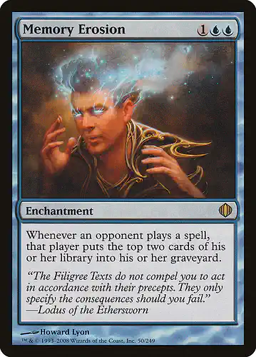 Memory Erosion - ala Spoiler