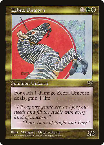 Zebra Unicorn - mir Spoiler