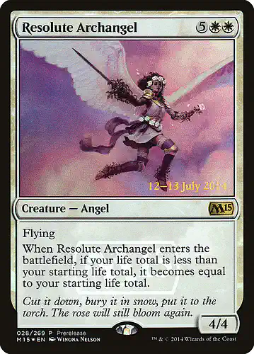 Resolute Archangel - m15 Spoiler