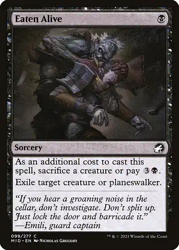 Eaten Alive - mid Spoiler