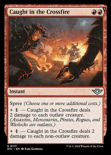 Caught in the Crossfire - otj Spoiler