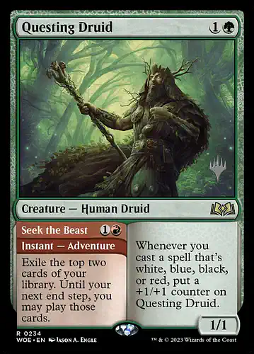 Questing Druid - woe Spoiler